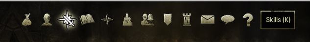 How To find Skills on the Selection Menu