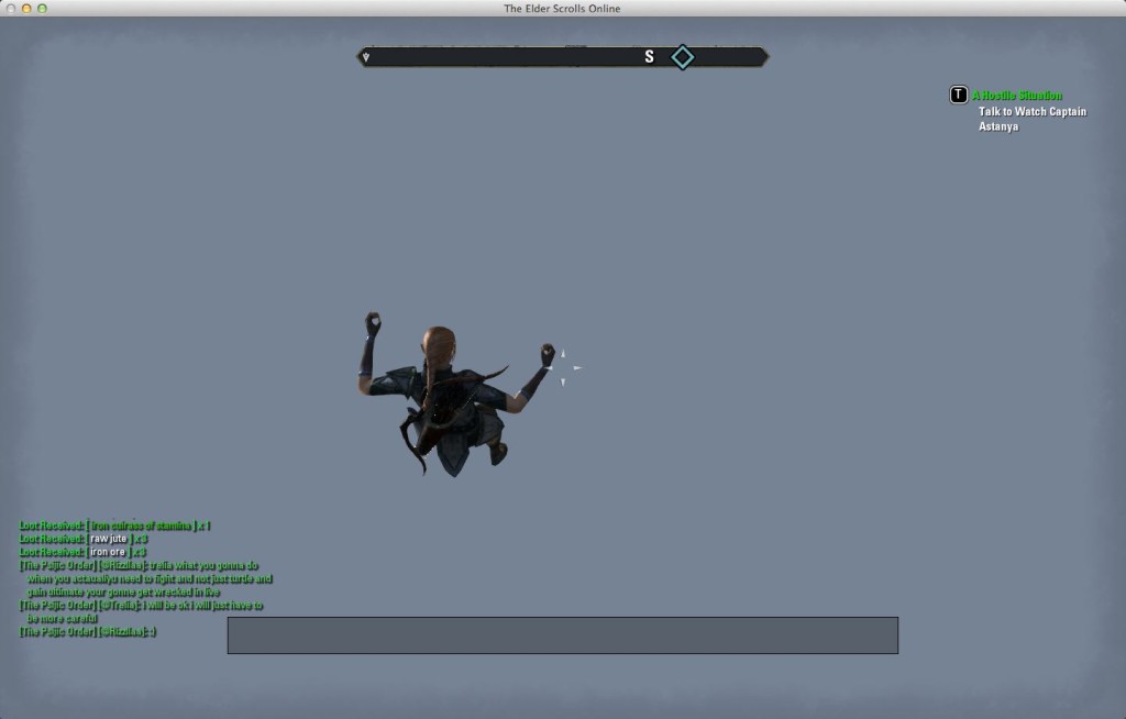 Elder Scrolls Online Beta Infinite Fall