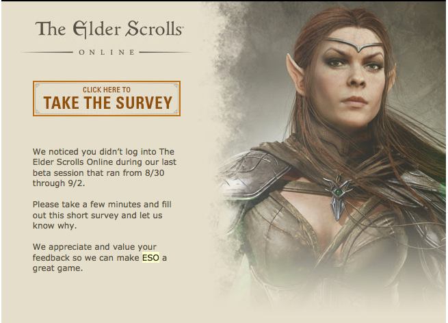 Elder Scrolls Online beta - Why didn't you play?