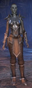 Exploring the Elder Scrolls Online - Female Dark Elf